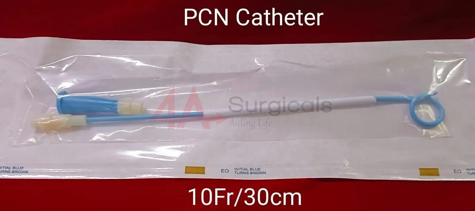 4A PIGTAIL PCN 10Fr 30Cm (set of 10) Sterilised UROLOGY