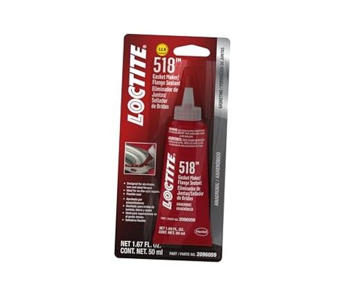 518 Automotive Anaerobic Gasket Maker & Flange Sealant  1.67 Fl Oz (Pack of 1)