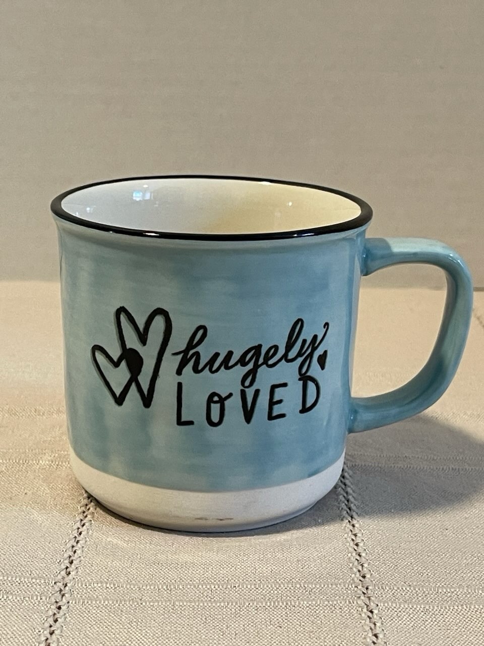 Lori Siebert “Hugely Loved” Coffee Mug