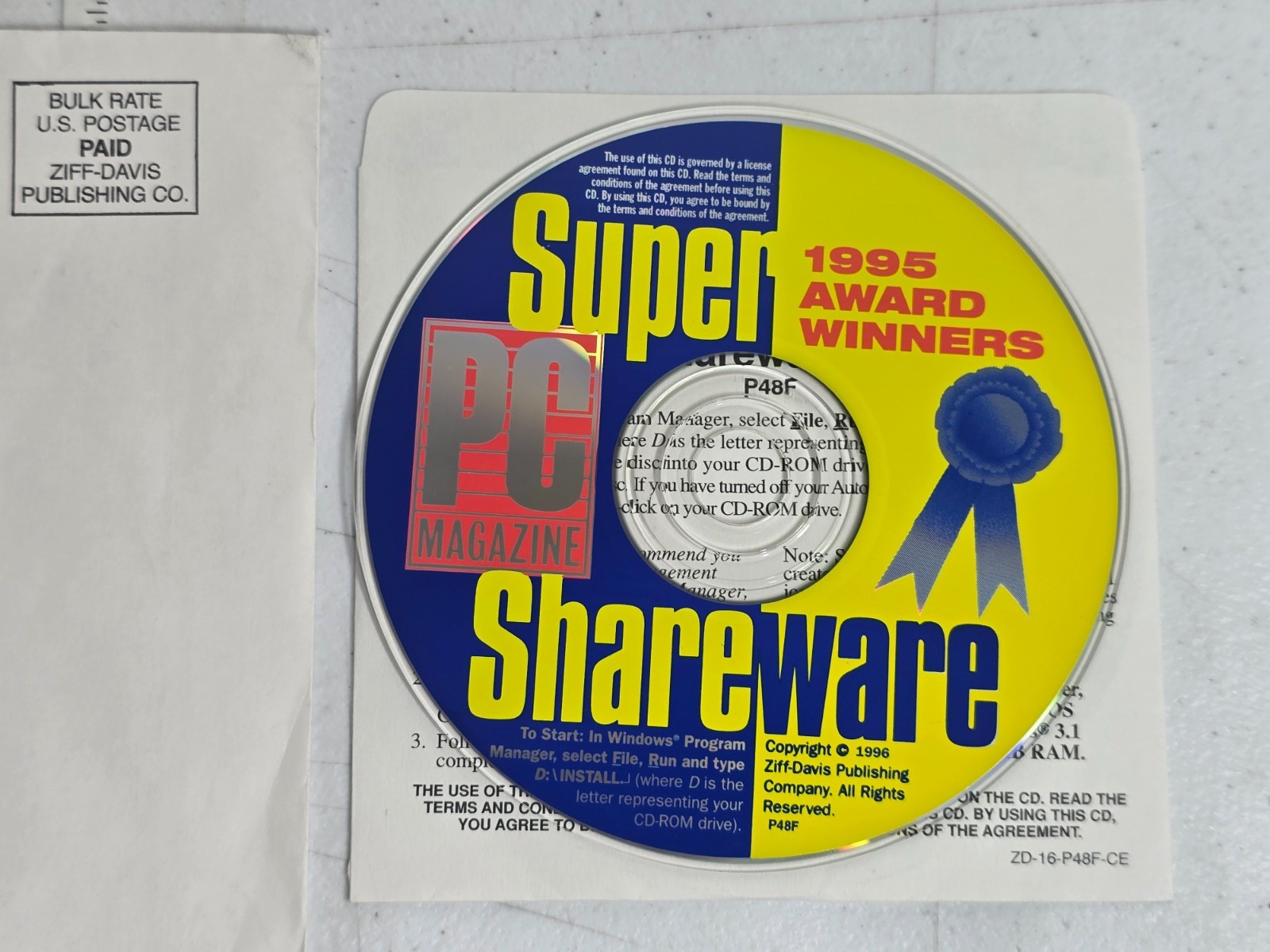 90s Internet Access CompuServe AOL Netscape Shareware CD Lot Vtg PC Games
