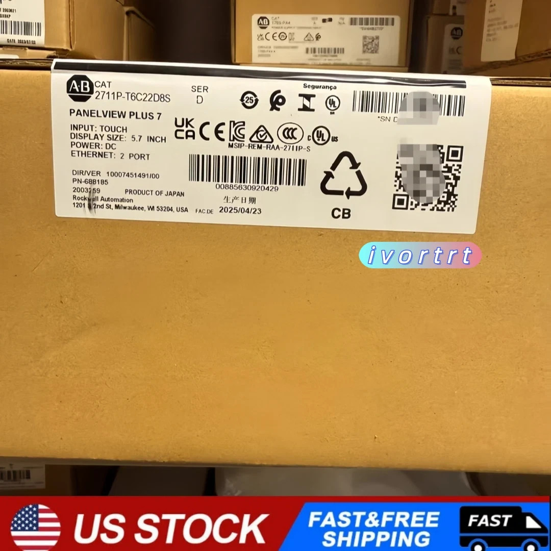 Brand New Original A-B 2711P-T6C22D8S Premium PanelView fast Delivery US STOCK