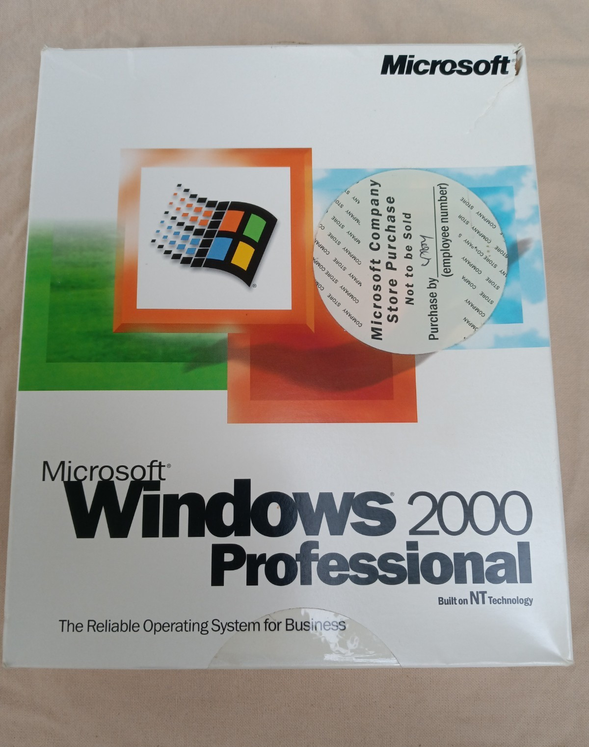 Microsoft Windows 2000 Professional CD Operating System