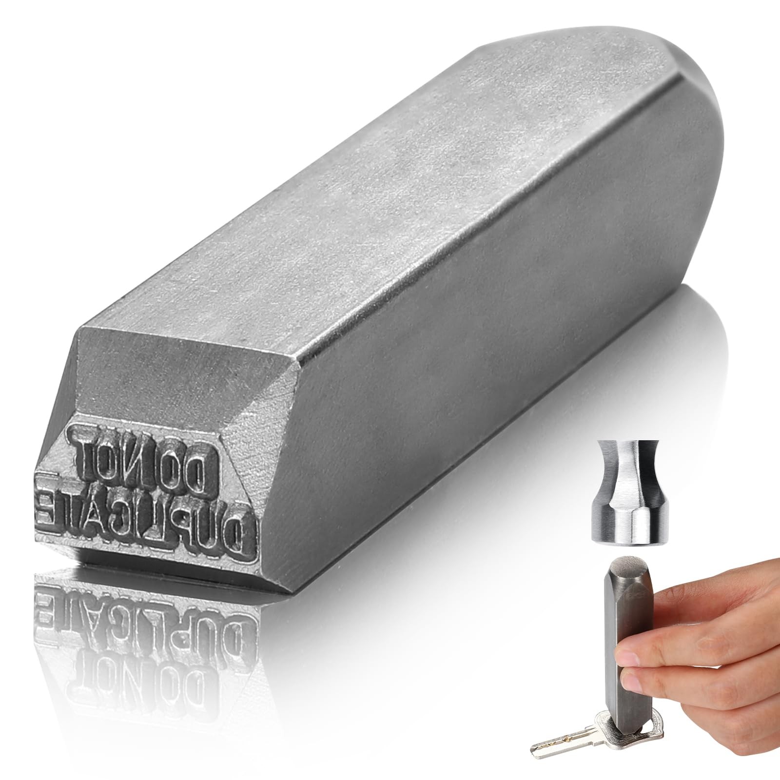 Metal Stamps for Key Do Not Duplicate Stamp Key Punch 1/16 Steel Punch Tool ...
