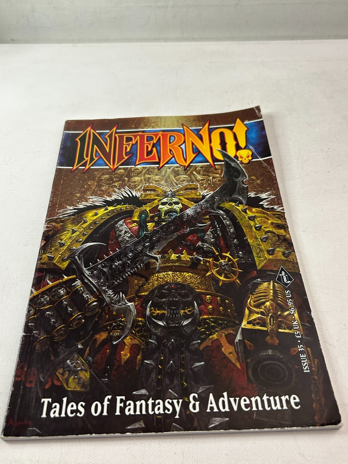 2003 Warhammer Inferno! Inferno Magazine Issue 35 Very Good Condition SC OOP