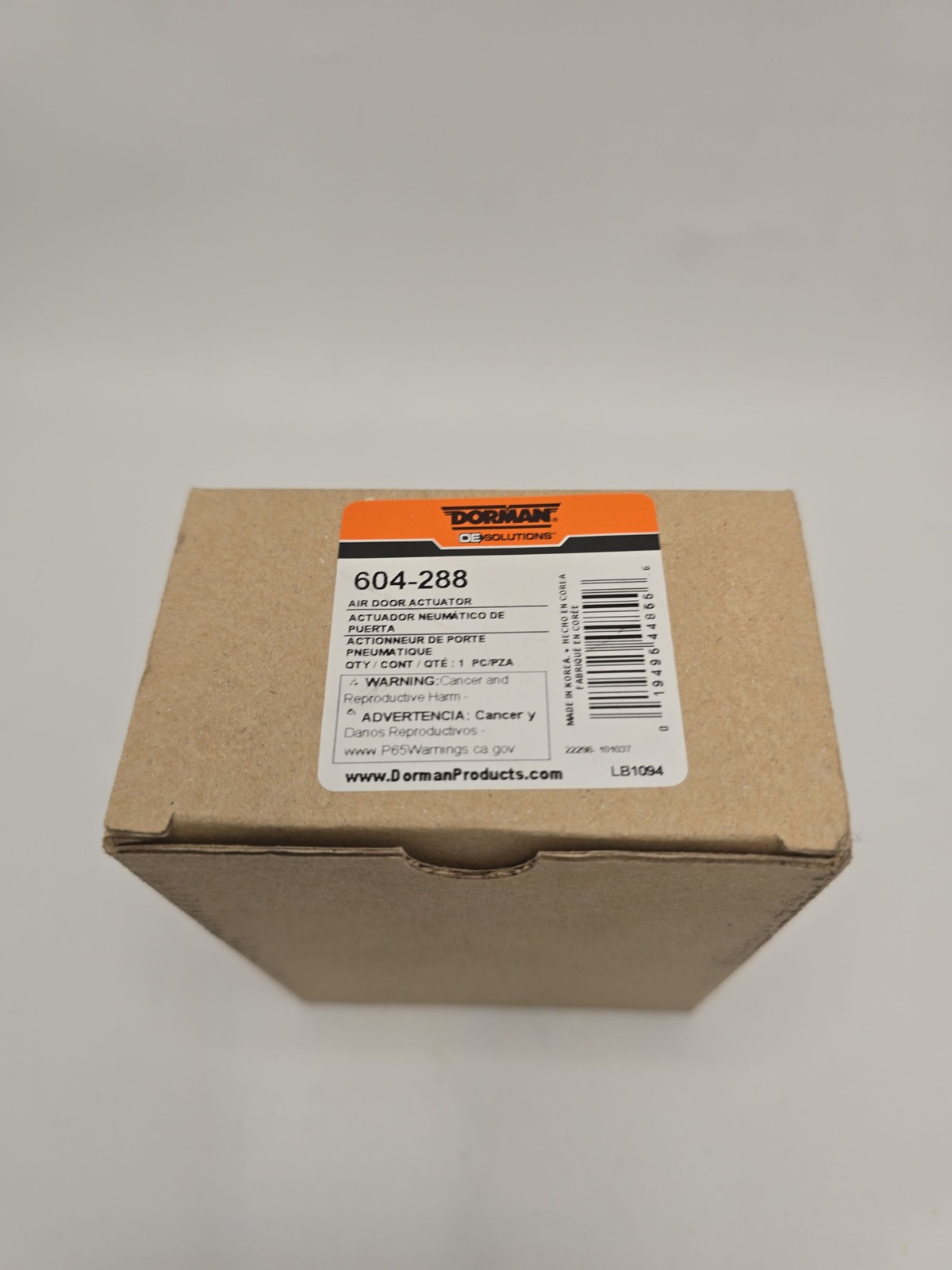 Dorman 604-288 HVAC Air Door Actuator for Select Ford and Lincoln Models