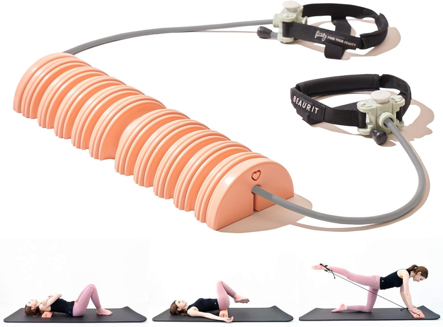 Home Pilates Set | Foam Roller Set(Abs) | Back Massager | Massage Roller | Muscl