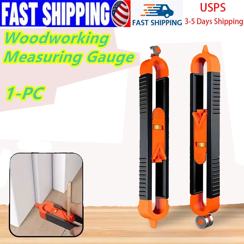Precision Lockable Contour Gauge, Woodworking, Irregular Shape Measuring Tool