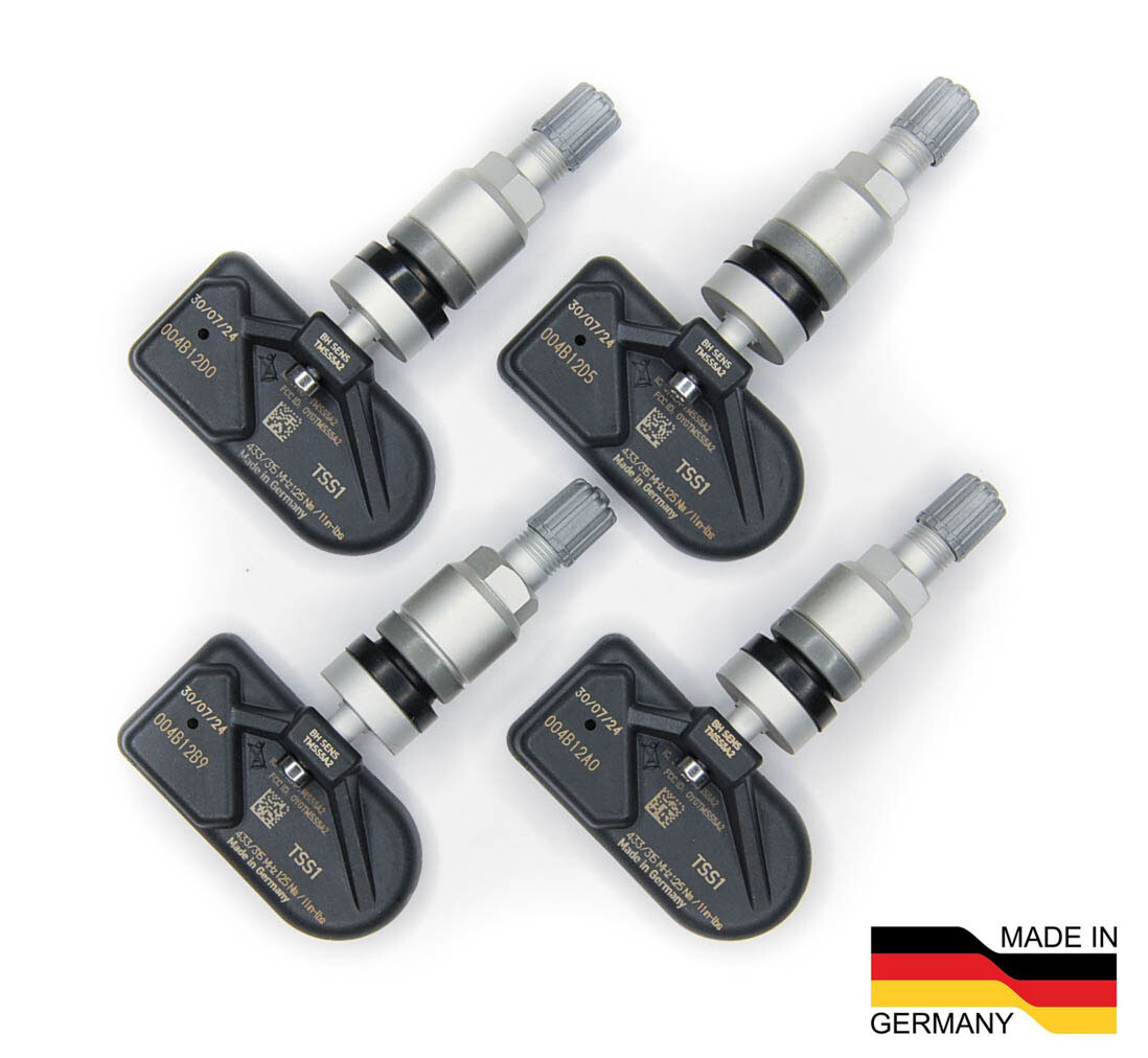 TPMS Sensor Set (x4)Silver for Aston Martin DBS 2008-2012 CD23-360671-AA
