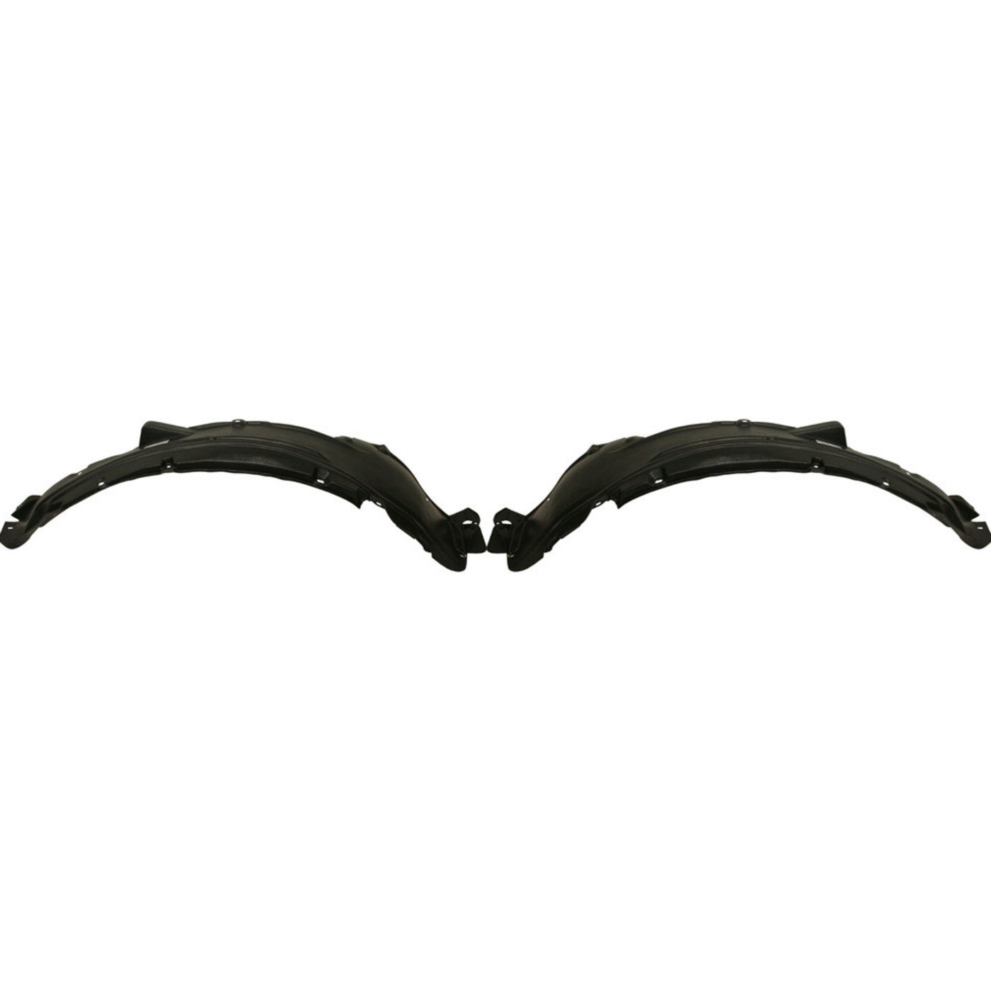 Set of 2 Fender Liner For Honda CR-V 2007-2009 Front Left & Right Plastic Liner