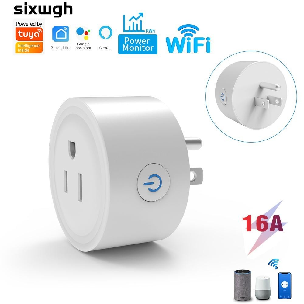 WiFi Smart Plugs Work with Alexa and Google Home, Outlet Timer with APP Control