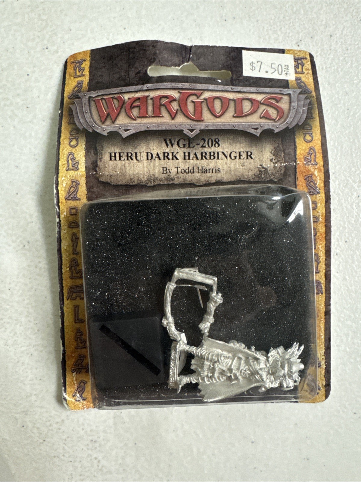 WGE208 UNDEAD HERU DARK HARBINGER w/ SCYTHE - Wargods