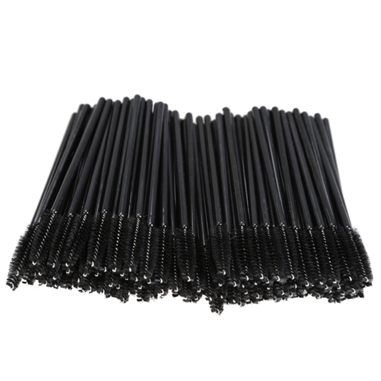 200 PCS Disposable Eyelash Brush Mascara Wands Spoolies for Eye Lash Extension,