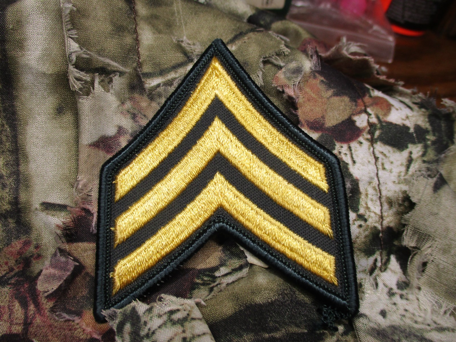US Sergeant Patch