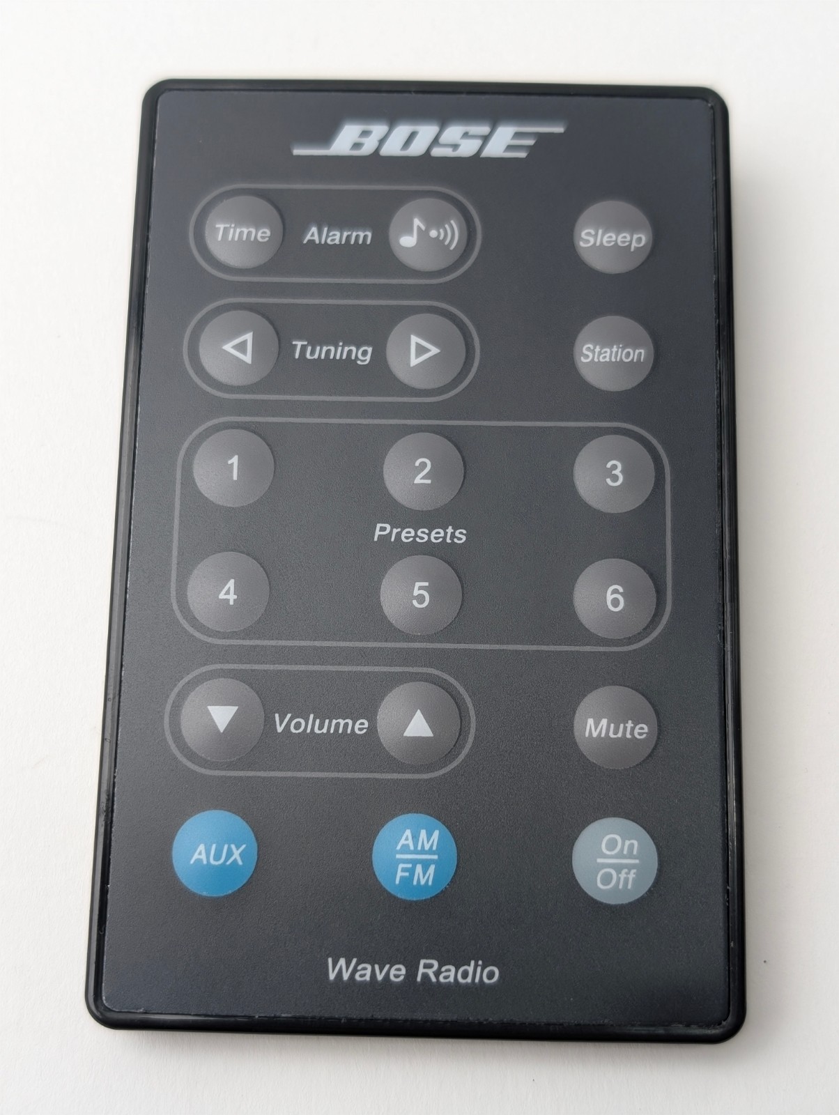 Bose Wave Radio AWR1-1W AWR1-1G AWR131 AWR113 AWR1G1 Remote Control Black
