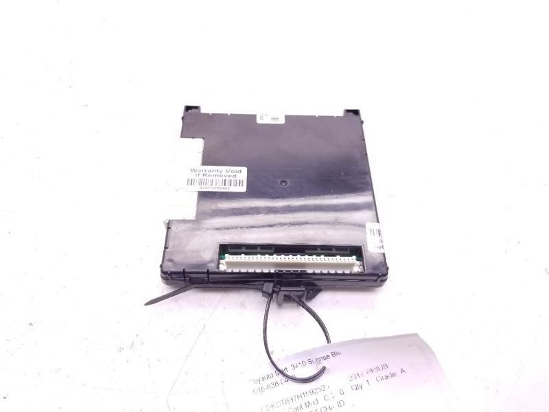 16-17 TOYOTA PRIUS C MULTIPLEX NETWORK CONTROL MODULE ECM ASSEMBLY