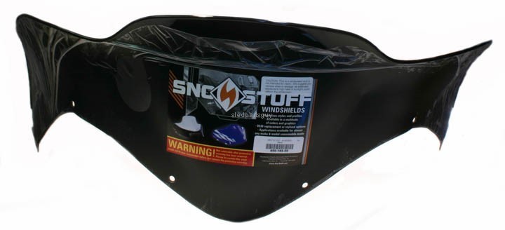Arctic Cat Crossfire 700, 2006, 14" Solid Black Windshield - CF7