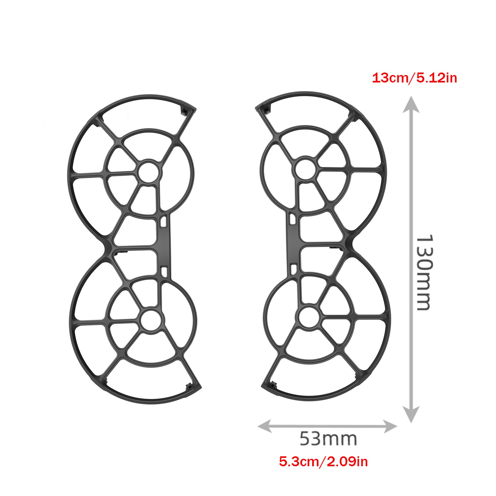 Black Propeller Guard Protective Cover Replace Kits For DJI NEO Drone