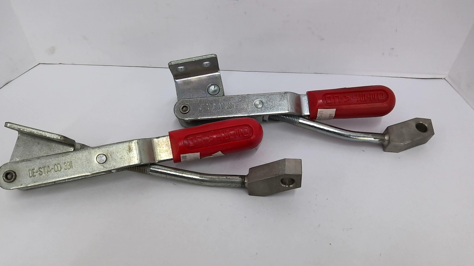 DE-STA-CO 381 Pull Action Latch Clamp Lot Of 2