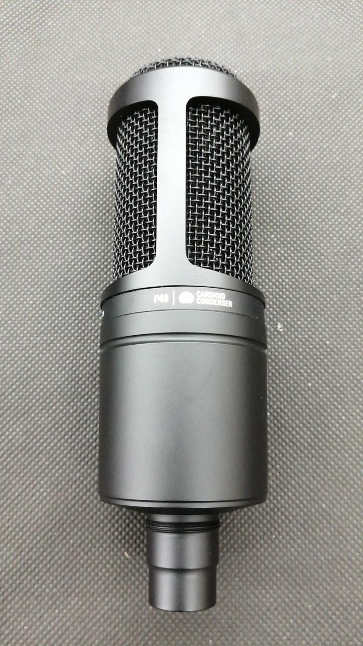 AUDIO-TECHNICA Condenser Microphone AT2020 Used