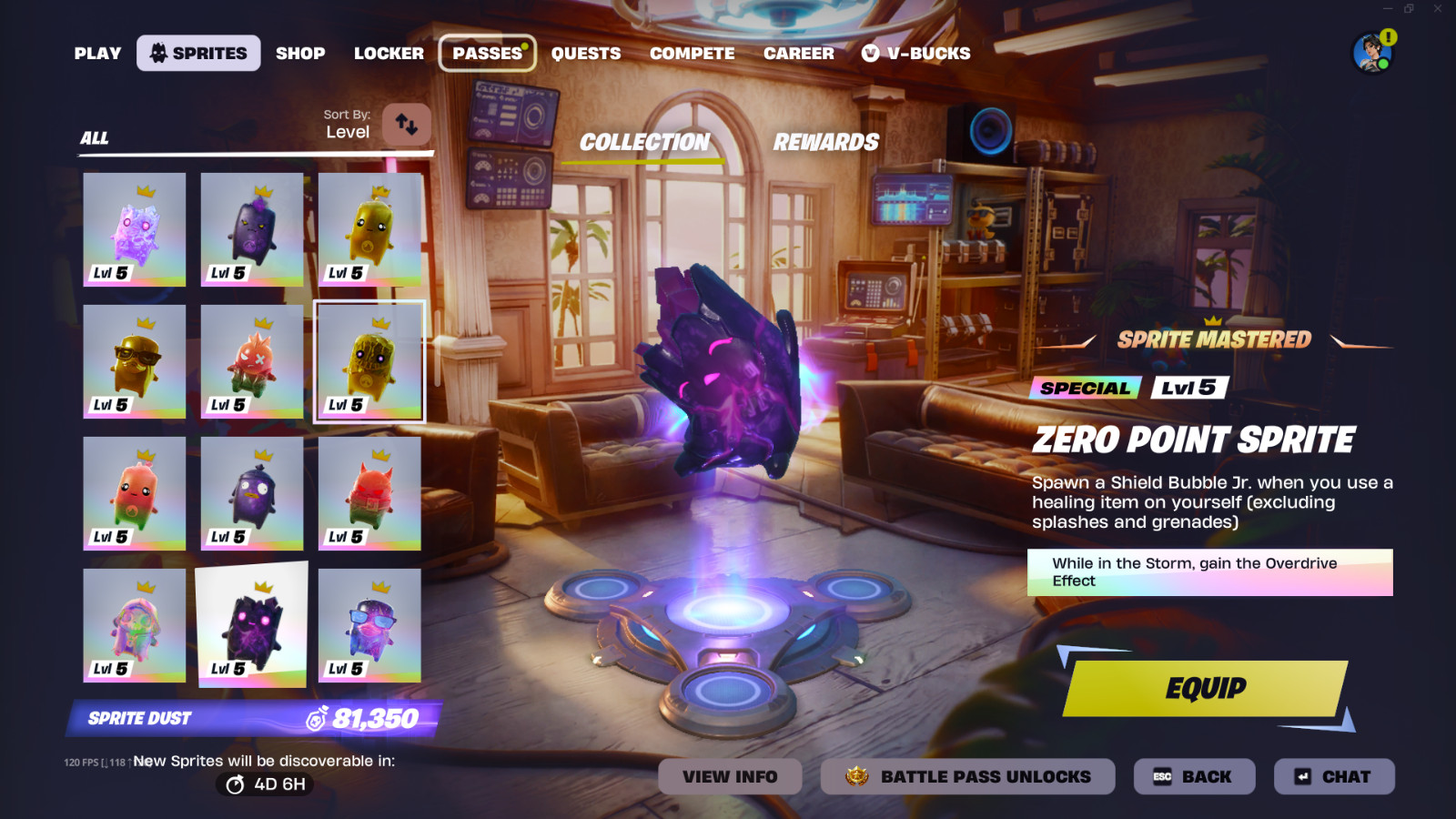 FORTNITE SPRITES MASTERED (read des)
