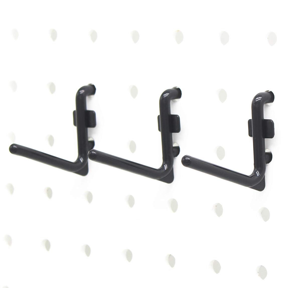 1.5 inch Pegboard Hooks Kit 200 pk L Style for Peg Board Assortment Tool Orga...