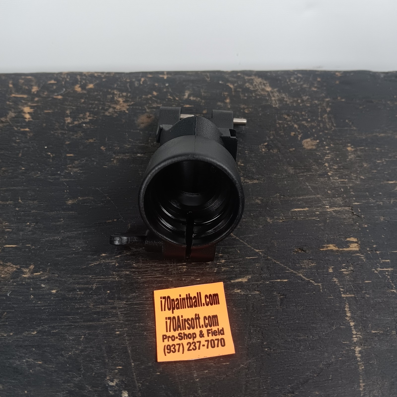 Tippmann 98 FeedNeck Elbow and Black Hopper Threaded