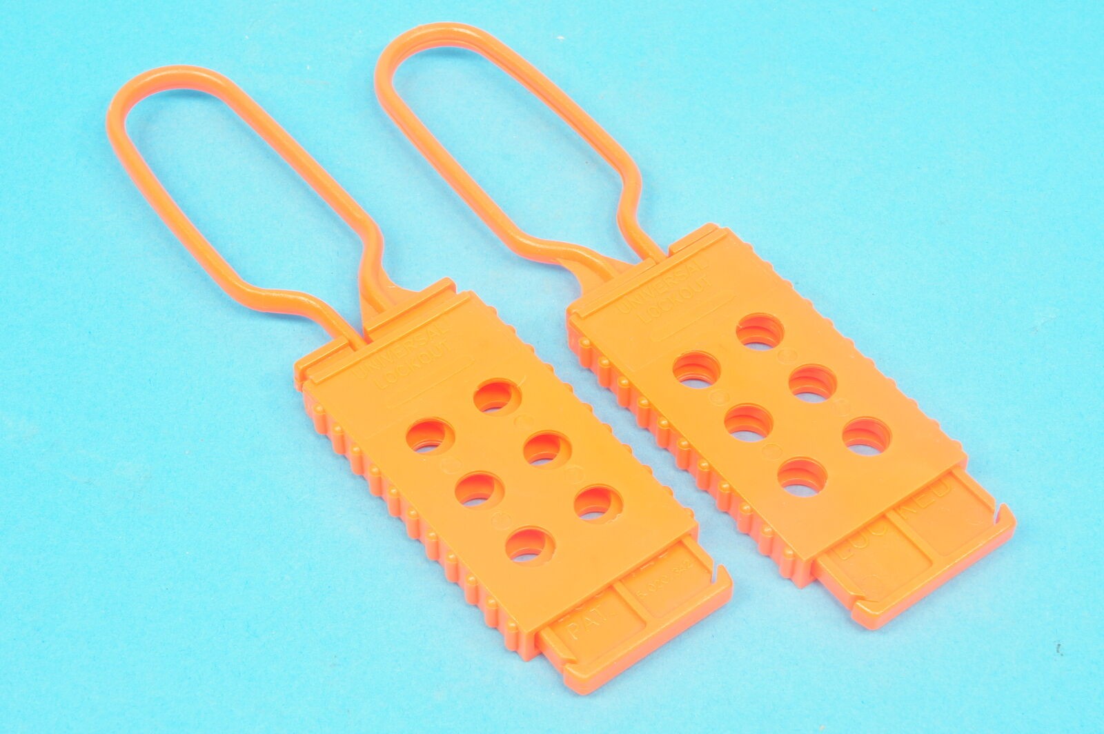 Brady 99668 Nylon Non Conductive Economy Lockout/Tagout 1.0" Hasp Orange