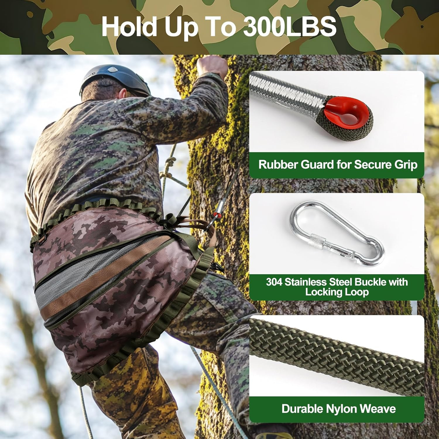 ,Hammock Saddle Hunting,Comfortable Saddle Hunting System,Hammock ,Lightweight P