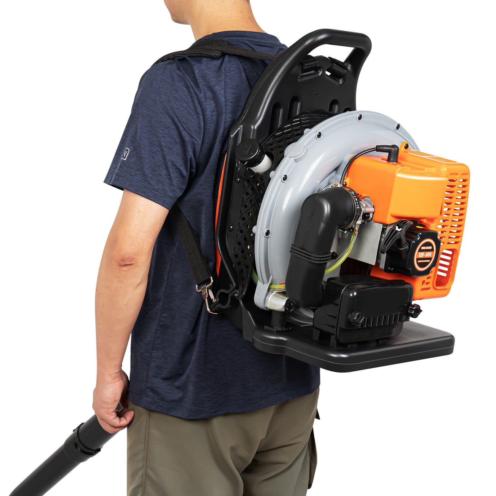 65CC 2-Stroke 850CFM 3.7HP Commercial Backpack Gas Leaf Blower