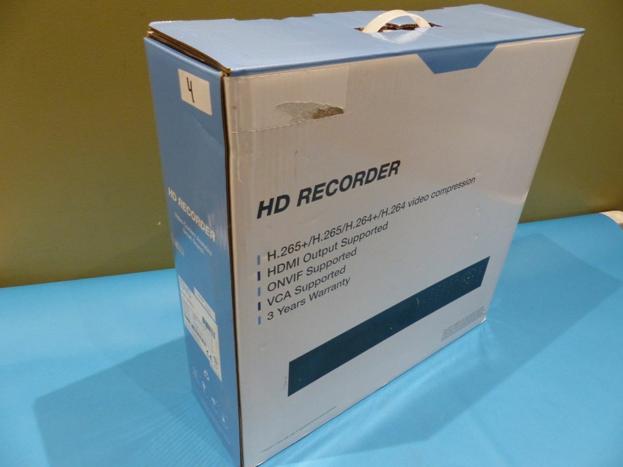 ENS HD RECORDER SN4432/I 16-CH 1080P 4 CH 4K 4TB HDD NETWORK RECORDER