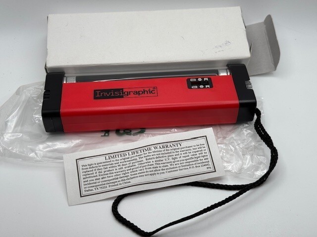 Invisi Graphic Uv Light BRAND NEW