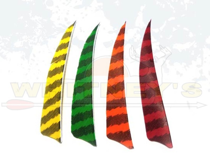 Black Eagle Barred Feathers - 4" - Green - 36pk - BE1141