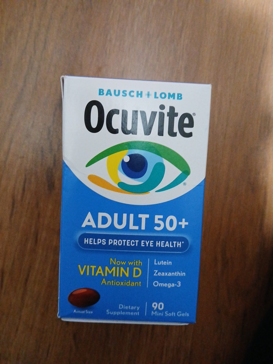 Bausch + Lomb Ocuvite Adult 50 Eye Vitamin & Mineral Supplement- 90 Ct.Exp04/ 27