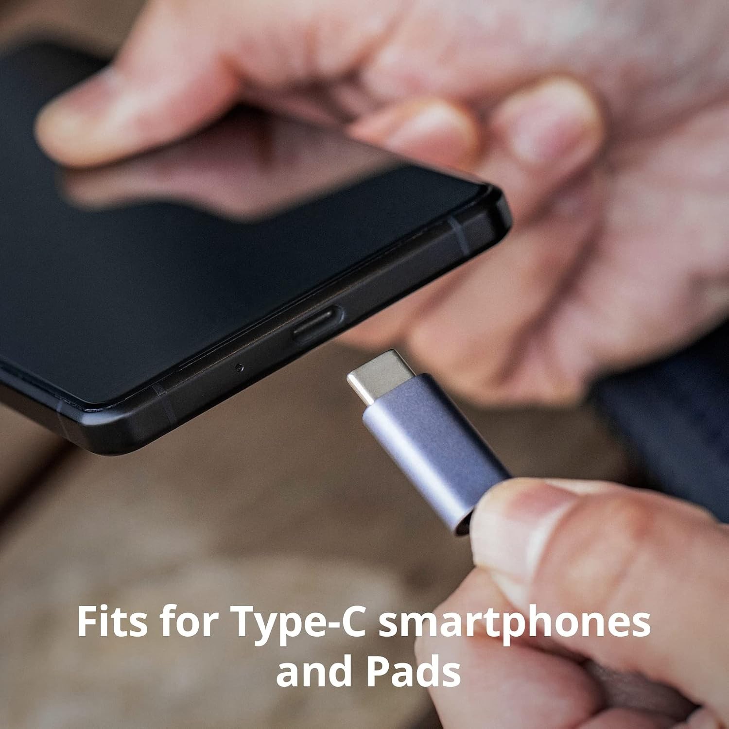 High-Speed 2-in-1 SD Card Reader Type-C Adapter