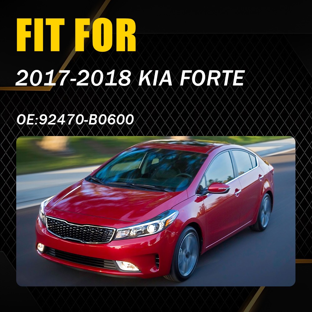 Gray Tail Light Wiring Socket w/ Wire For 2017 2018 Kia Forte Easy Installation