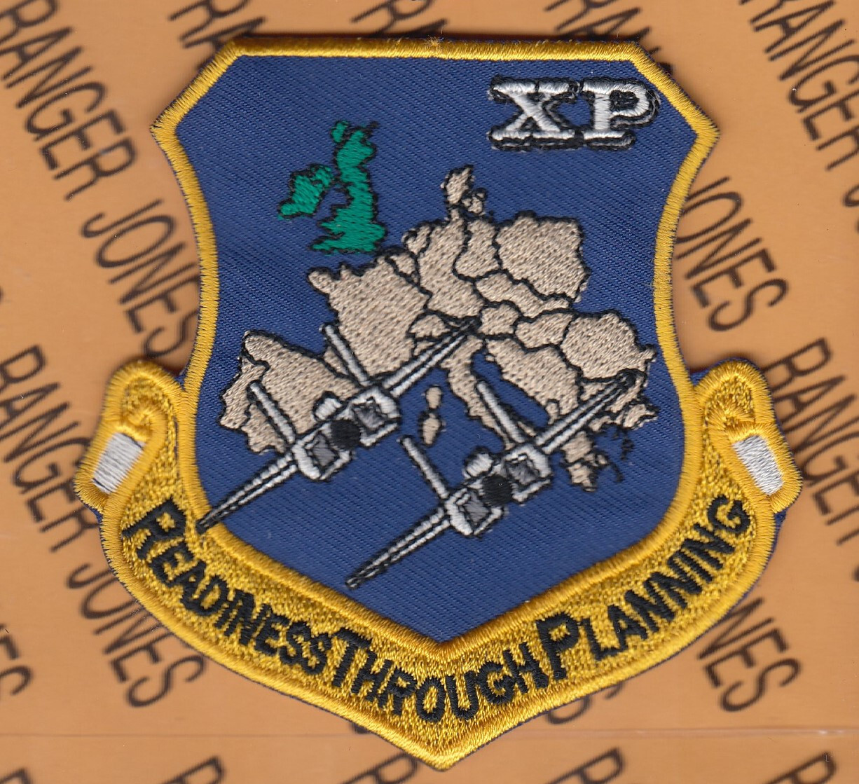 USAF Air Force XP Execise Readiness Through Planning 3.5" patch c/e
