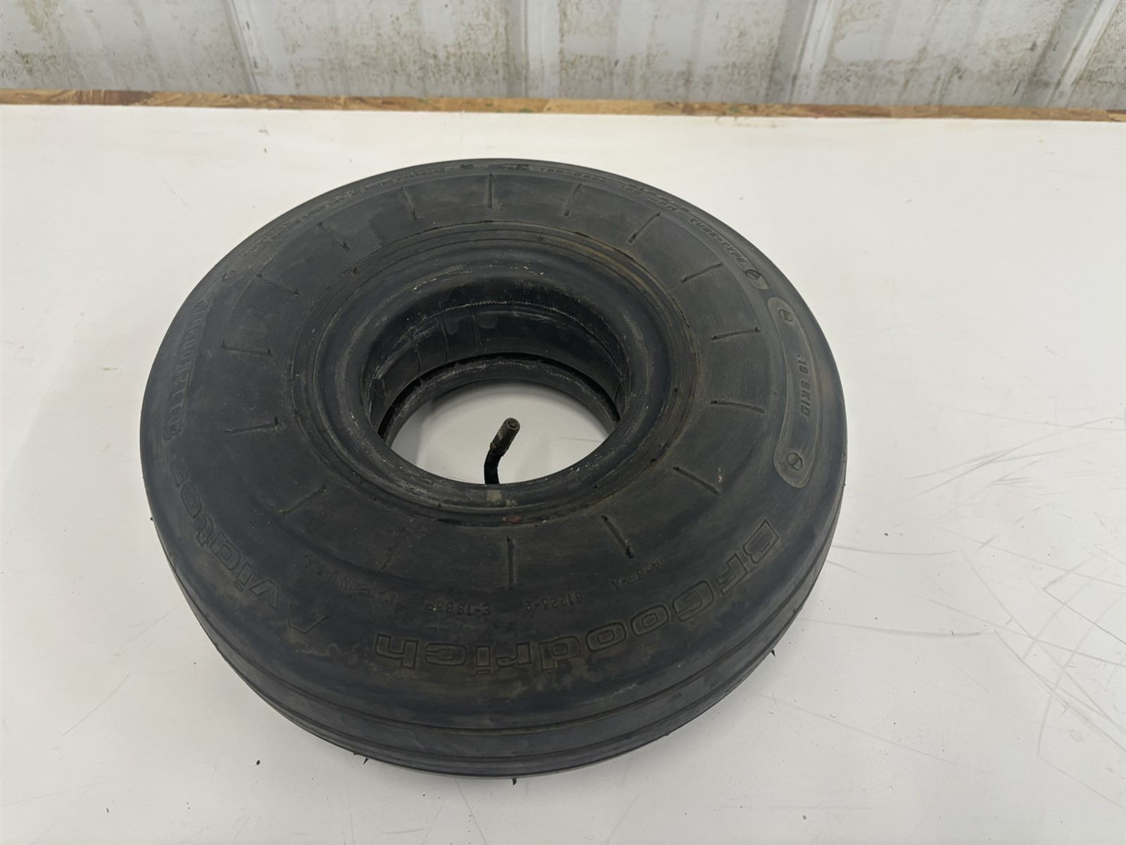 B.F. Goodrich Aviator 5.00 X 5 500X5 5.00-5 Airplane Aircraft Tire NOT AIRWORTHY