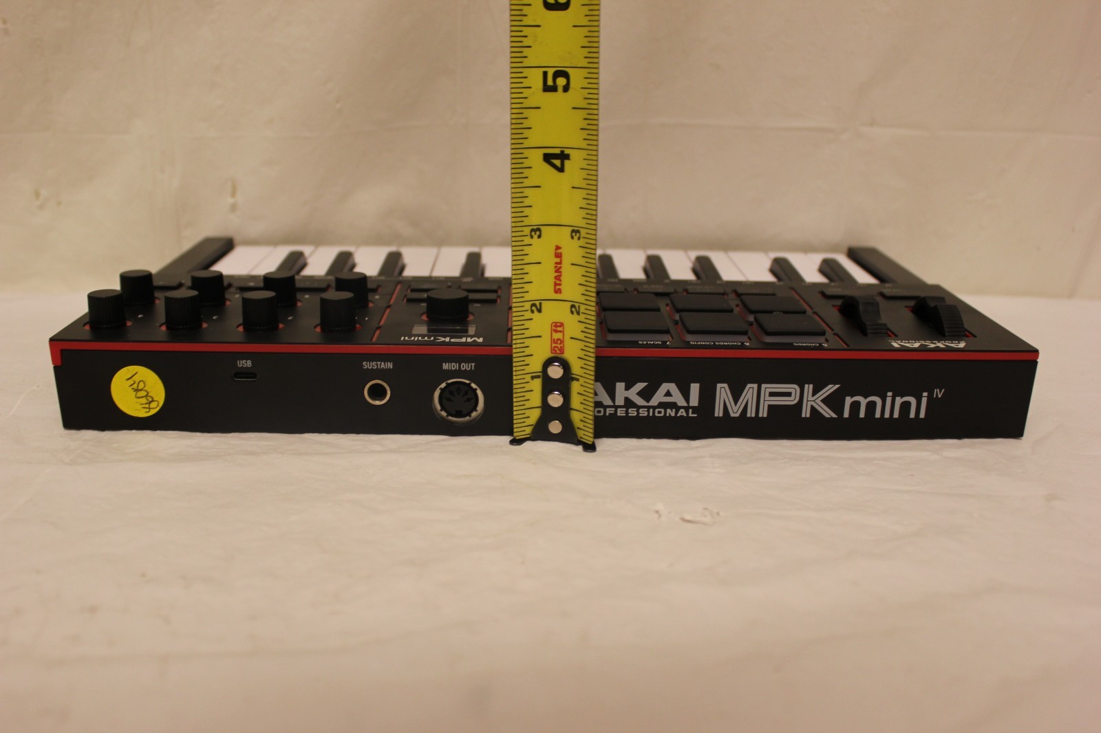 Akai Professional MPK Mini IV MIDI Keyboard Controller - Black C3