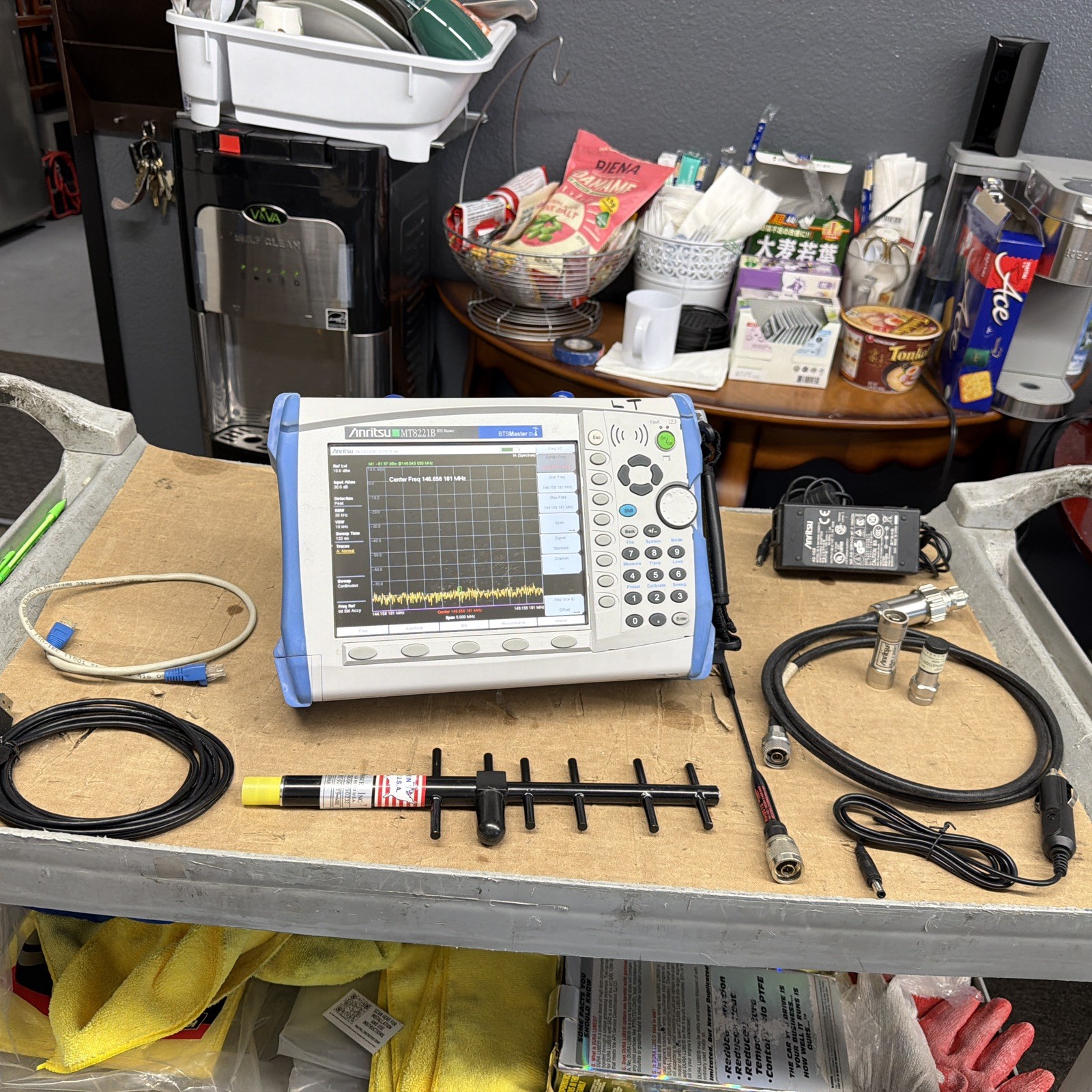 Anritsu MT8221B BTS Master Opt-10/25/27/31/33/34/42/43/62/63/541/542/543/546