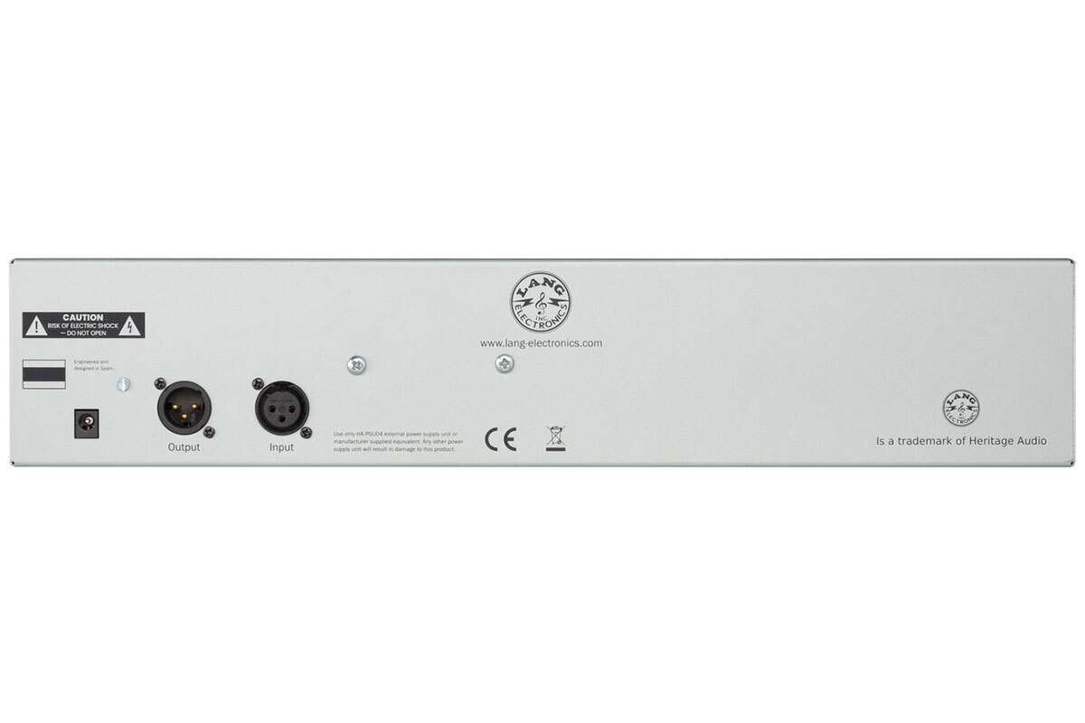 Heritage Audio LANG Electronics PEQ-2 Passive Program Equalizer Reissue