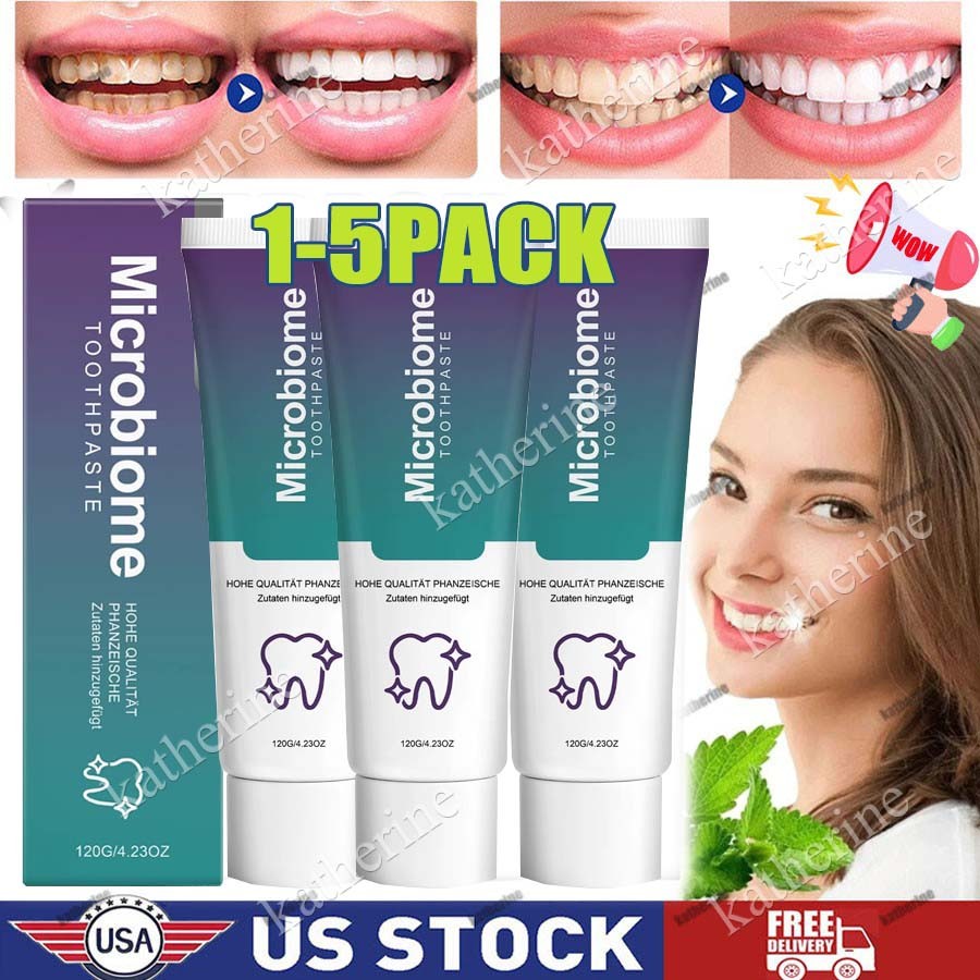Microbiome Mint Flavor Gum Toothpaste Cleaning Toothpaste Sensitive Teeth 120g