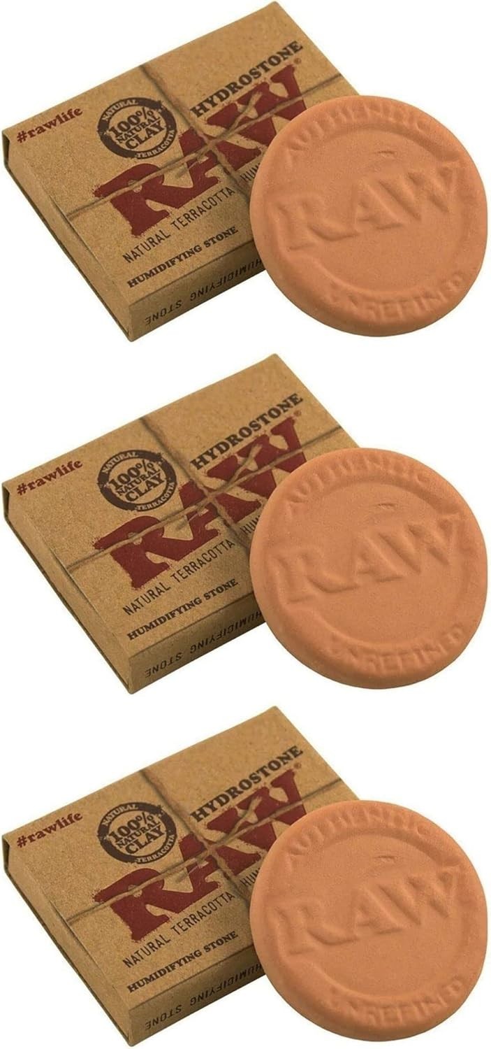 Terracotta Humidifier 3 Count Pack Keeps Tobacco Fresh Reusable Made In Spain