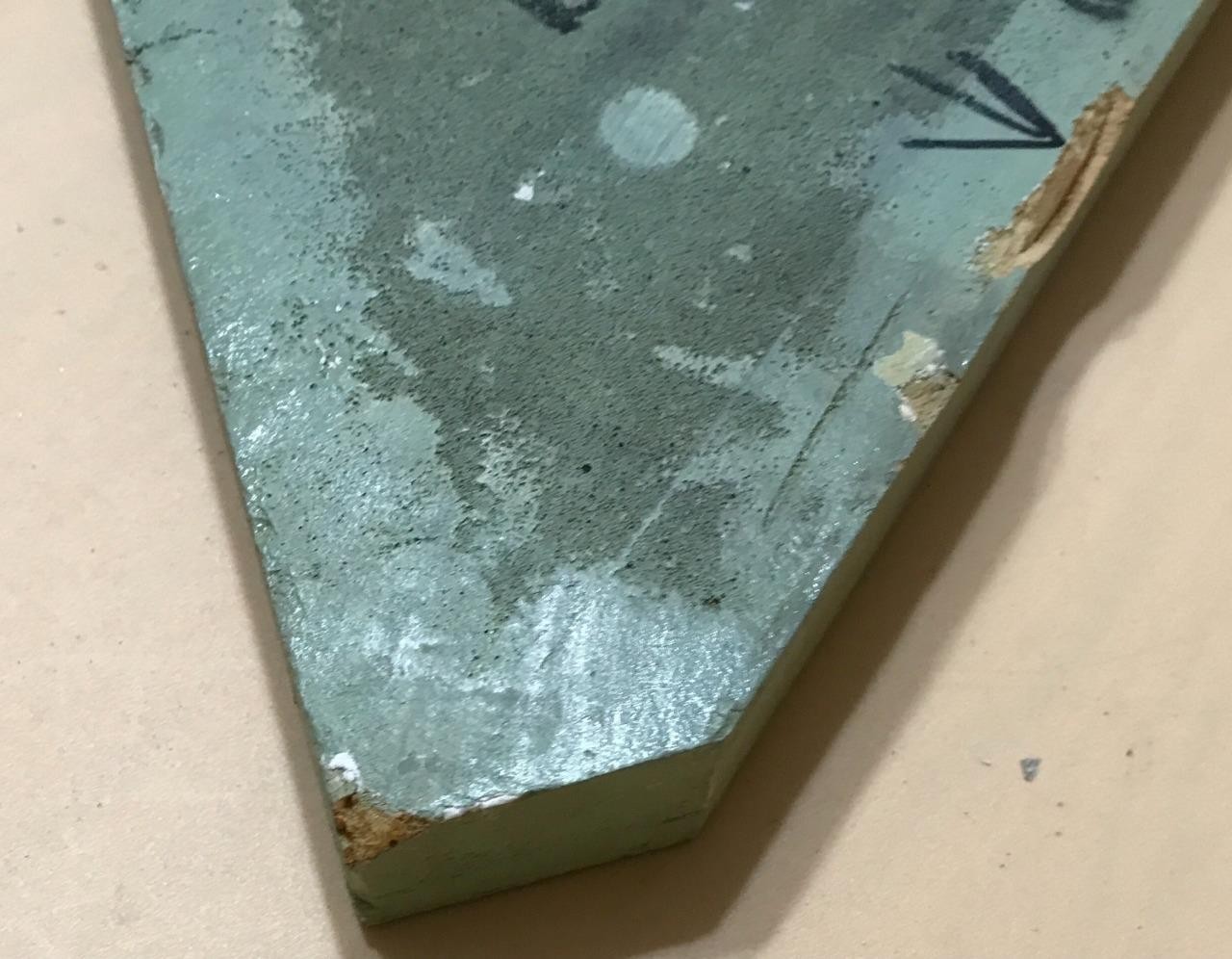 NASA Space Shuttle Fit Check Tile, Challenger 099 Only Unique Upper Elevons