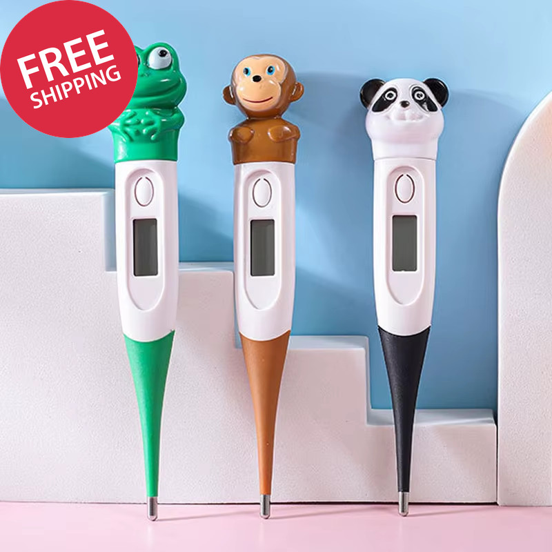 Cartoon Electronic Soft-Head Thermometer Household Human Armpit Digital Thermome