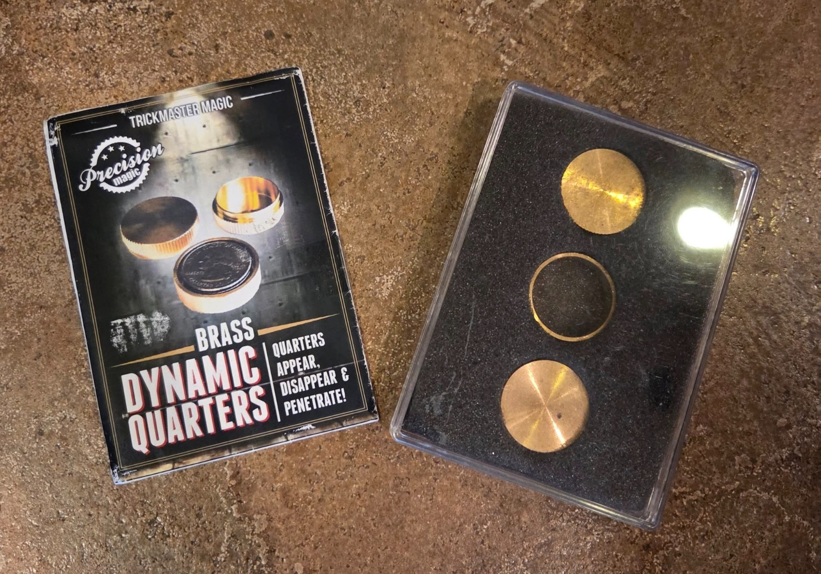 Dynamic Coins Quarters Magic Mentalism Tricks