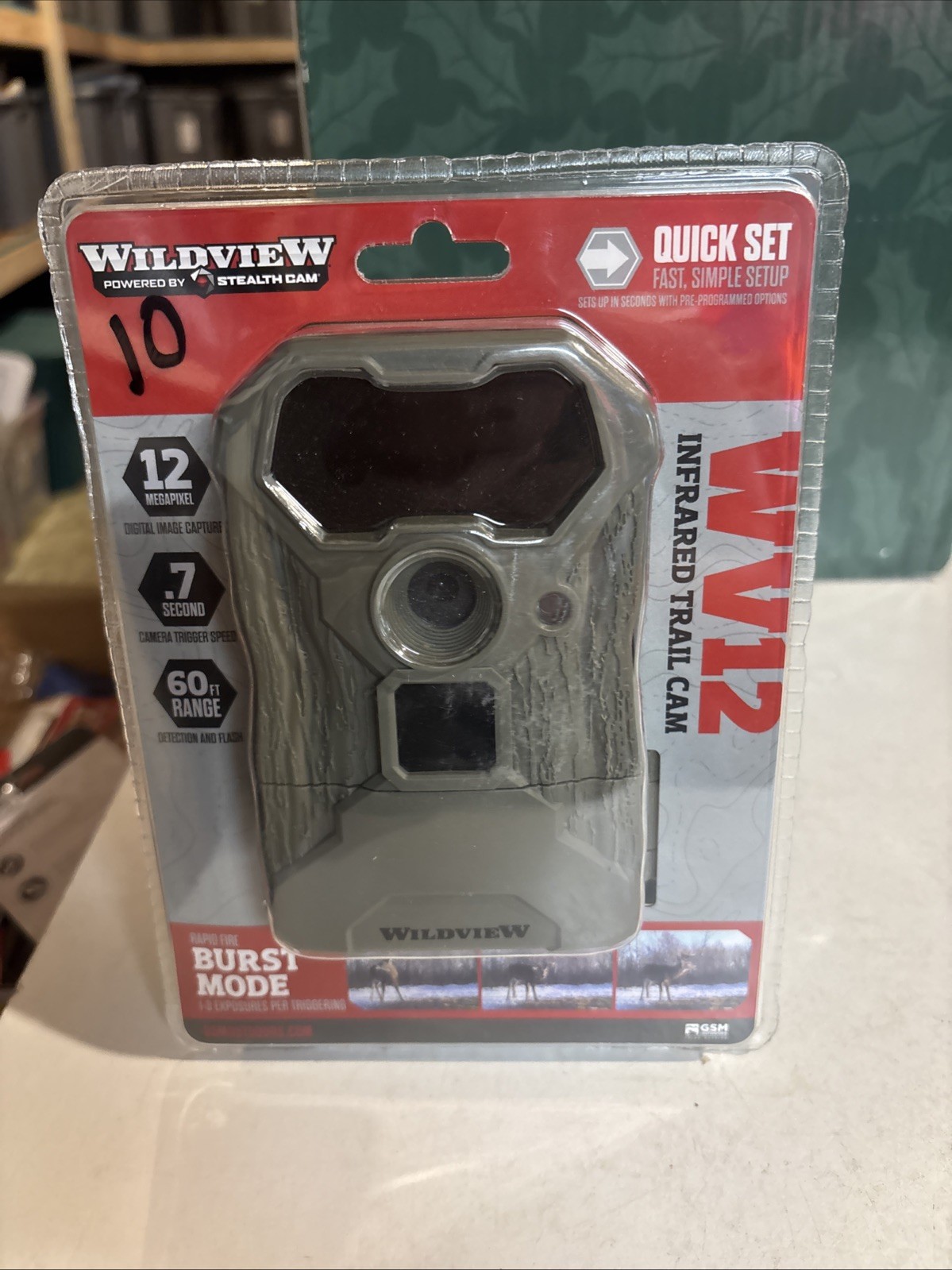 Wildview trail camera by Stealthcam - WV12 infrared trail cam