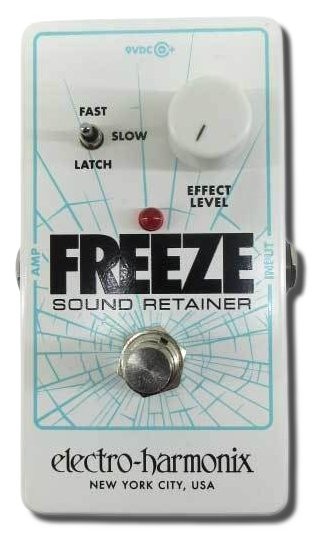 Electro-Harmonix Freeze Sound Retainer Sustainer Pedal 8104 Tested & Works