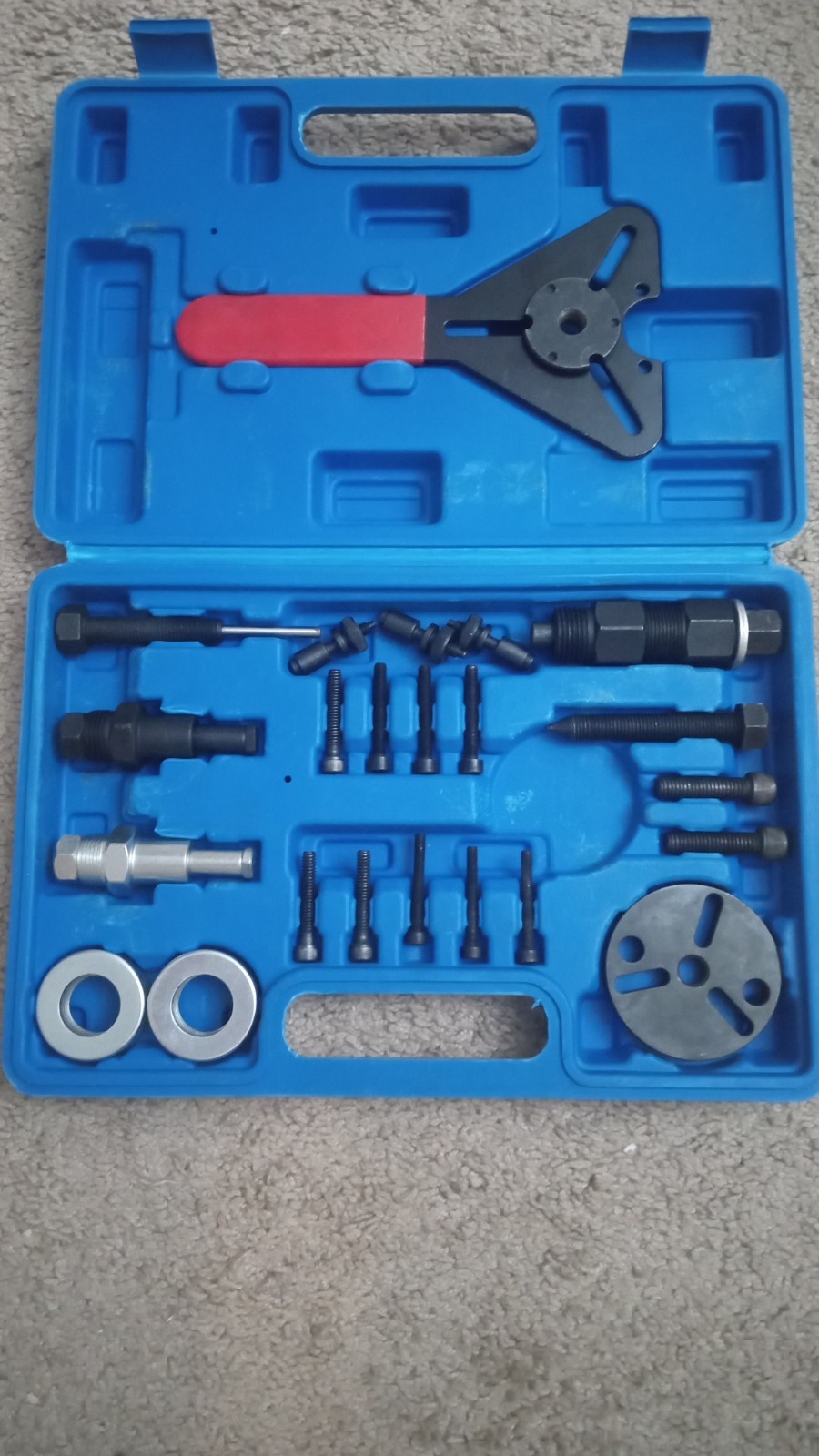 A/C Clutch Removal Tool Set & Alternator Pulley Removal Tool Set