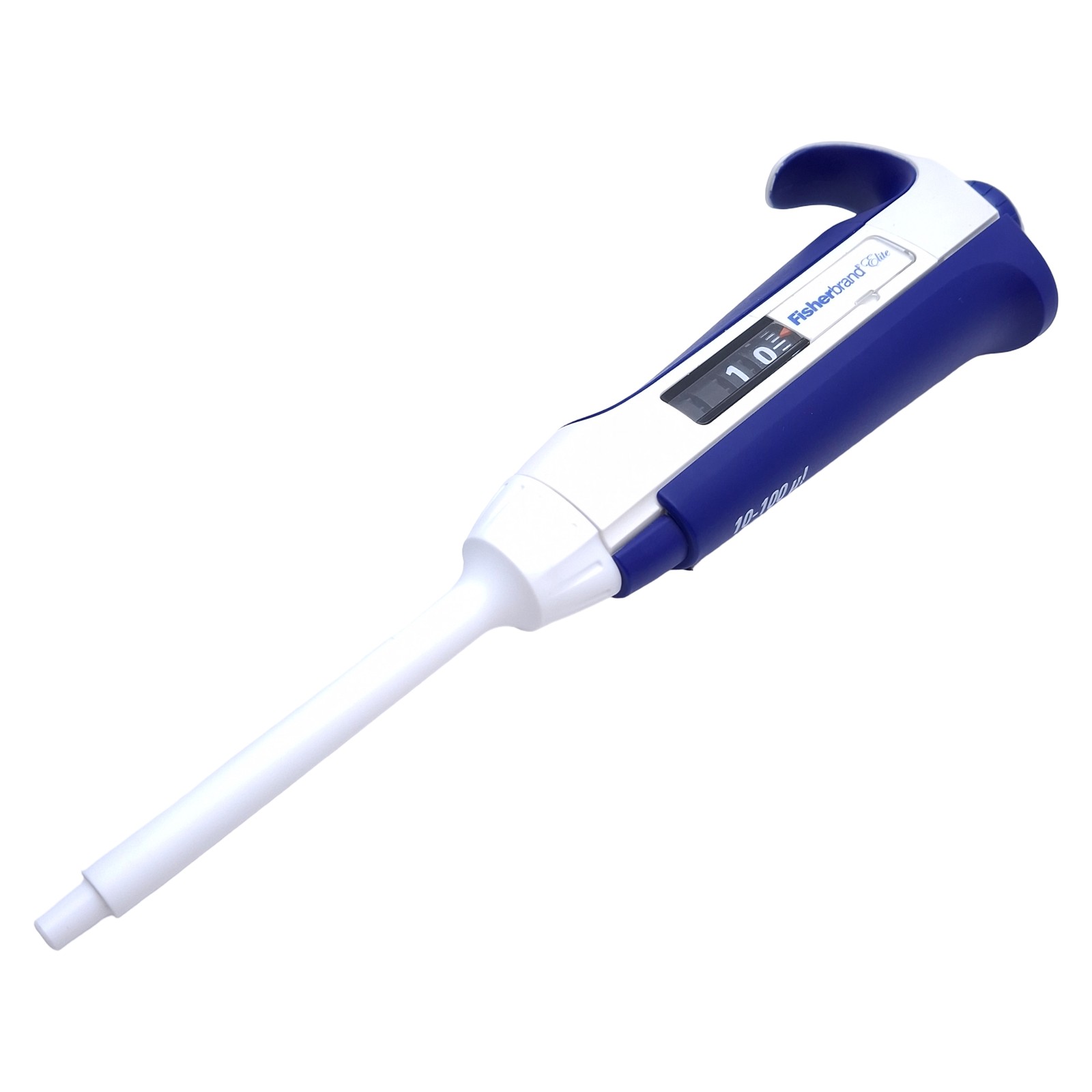 FisherBrand FBE00100 Elite Adjustable-Volume Pipettor, 10 to 100µl Range, 0.2µl