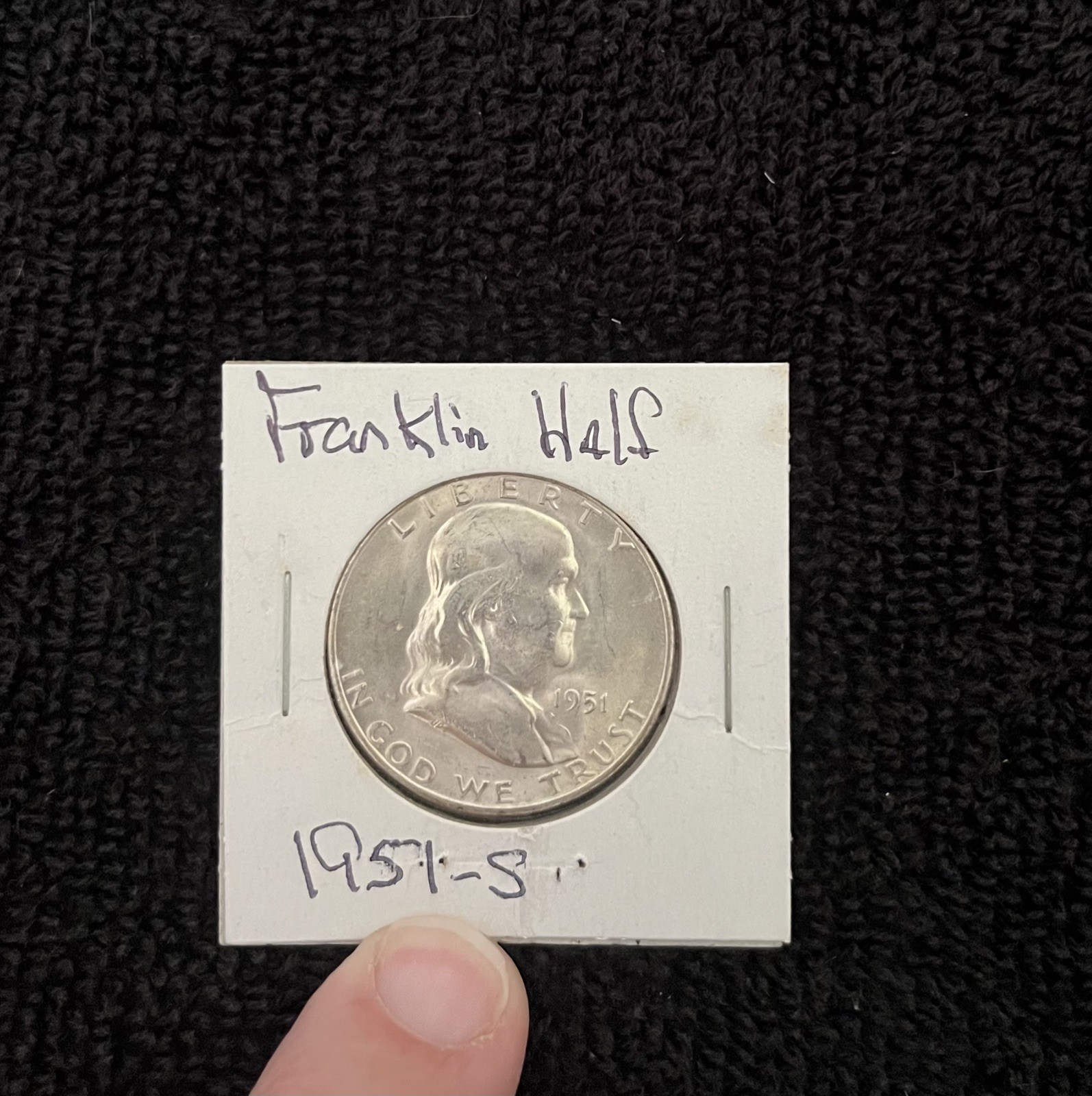1951 S FRANKLIN HALF DOLLAR
